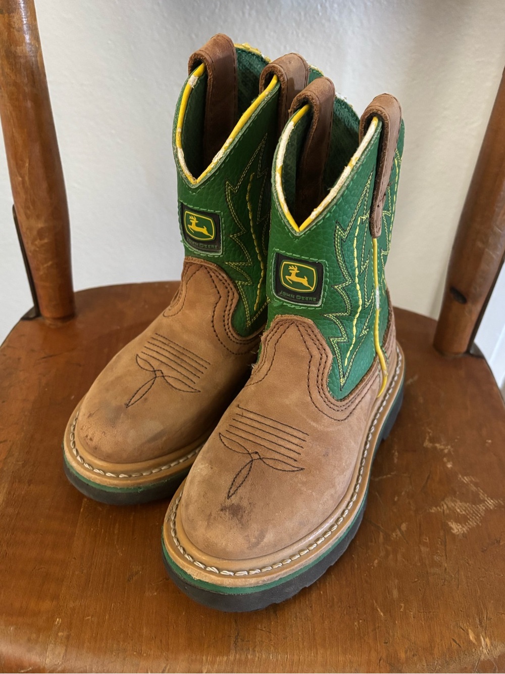 John Deere Boots - Toddler Size 9